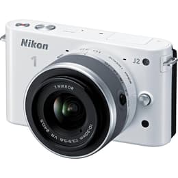 Hybride 1 J2 - Blanc + Nikon 1 Nikkor VR 30-110mm f/3.8-5.6 f/3.8-5.6