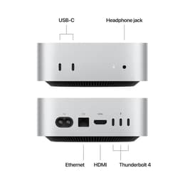 Mac mini (2024) Apple M4 - 2 TB SSD - 24 Go