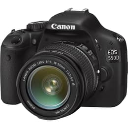 Reflex EOS 550D - Noir + Canon Zoom Lens EF-S 18-55mm f/3.5-5.6 IS II f/3.5-5.6
