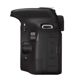 Reflex EOS 550D - Noir + Canon Zoom Lens EF-S 18-55mm f/3.5-5.6 IS II f/3.5-5.6
