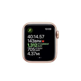Apple Watch (Series 4) 2018 GPS 40 mm - Aluminium Or - Sport Noir