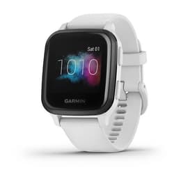 Montre Cardio GPS Garmin Venu Sq - Music Edition - Blanc/Noir