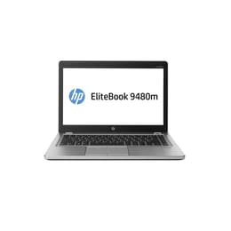 HP EliteBook Folio 9480M 14" Core i5 1.7 GHz - SSD 128 Go - 4 Go QWERTY - Espagnol