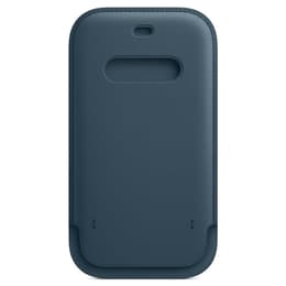 Coque en cuir Apple iPhone 12 mini - Magsafe - Cuir Bleu