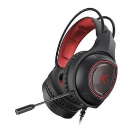 Casque gaming filaire avec micro Ksix Drakkar - Noir/Rouge