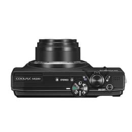 Compact Coolpix S8200 - Noir + Nikon Nikkor 14x Wide Optical Zoom ED VR 4,5-63,0mm f/3,3-5,9 f/3,3-5,9