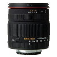 Objectif Sigma Canon 18-200mm Canon f/3.5-6.3