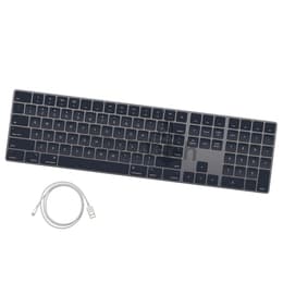 Magic Keyboard 9.7"/10.2"/10.5" (2017) avec pavé numérique sans fil - Noir - QWERTY - Anglais (US)