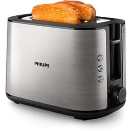 Grille pain Philips Viva Collection HD2650/90 2 fentes - Gris