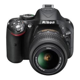 Reflex D5200 - Noir + Nikon AF-X DX Nikkor 18-55mm f/3.5-5.6GVR f/3.5-5.6