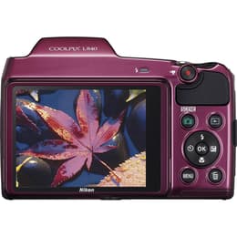 Autre Coolpix L840 - Mauve + Nikon Nikkor Optical Zoom ED VR 4.0-152 mm f/3.0-6.5 f/3.0-6.5