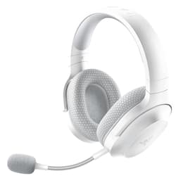 Casque réducteur de bruit gaming filaire + sans fil avec micro Razer Barracuda X Chroma - Blanc
