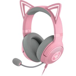 Casque gaming filaire avec micro Razer Kraken Kitty V2 - Rose/Gris