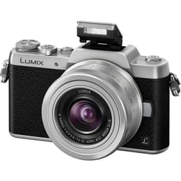 Hybride Lumix G DMC-GF7 - Argent/Noir + Panasonic Lumix G.Vario 12-32mm f/3.5-5.6 ASPH MEGA OIS f/3.5-5.6