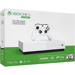 Xbox One S 500Go - Blanc - Edition limitée All-Digital