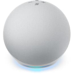 Enceinte Bluetooth Amazon Echo Dot 4 - Blanc/Gris