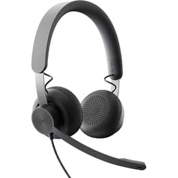 Casque avec micro Logitech Zone Wired - Noir