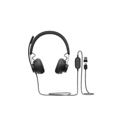 Casque avec micro Logitech Zone Wired - Noir