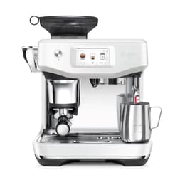 Machine Expresso Sans capsules Sage The Barista Touch Impress SES881SST 2,0000L - Sel de mer (blanc)