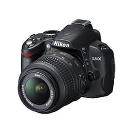 Reflex D3000 - Noir + Nikon Nikon AF-S DX 18-55 mm f/3.5-5.6 G VR f/3.5-5.6 GVR