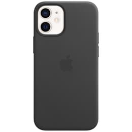 Coque en cuir Apple iPhone 12 mini - Magsafe - Cuir Noir