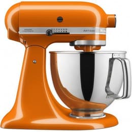 Robot patissier Kitchenaid Artisan 5KSM175PSEHY 4.8L Orange