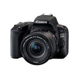 Reflex - Canon EOS 200D Noir Canon Zoom Lens EF-S 18-55mm f/4-5.6 IS STM