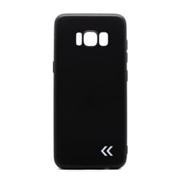 Coque Galaxy S8 et écran de protection - Plastique - Noir