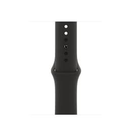 Apple Watch (Series 5) 2019 GPS + Cellular 40 mm - Acier inoxydable Noir - Sport Noir