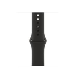 Apple Watch Series 5 (2019) GPS + Cellular 40 mm - Acier inoxydable Noir sidéral - Bracelet sport Noir