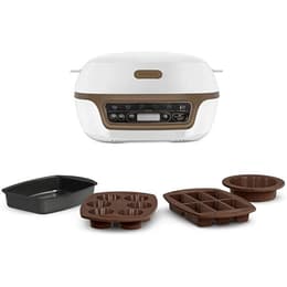 Robot cuiseur Tefal KD801812 L -Blanc/Marron