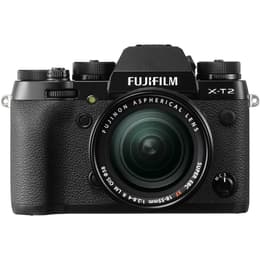 Hybride X-T2 - Noir + Fujifilm Fujinon Aspherical Lens XF 18-55mm f/2.8-4 R LM OIS f/2.8-4