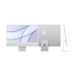 iMac 24" (2021) Apple M1 avec CPU 8 cœurs GPU 8 cœurs - 512 Go SSD - 16 GB QWERTZ - Allemand Verre standard