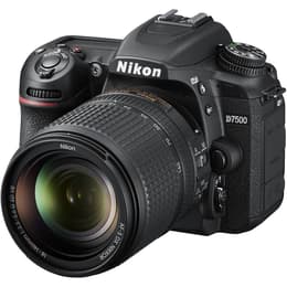 Reflex D7500 - Noir + Nikkor Nikon AF-S VR Nikkor DX 18-200mm f/3.5-5.6G II ED f/3.5-5.6