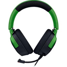 Casque réducteur de bruit gaming filaire avec micro Razer Kraken V4 X Minecraft Edition - Noir