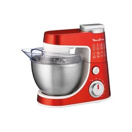 Robot patissier Moulinex Masterchef Gourmet QA403G 4L Rouge