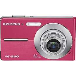 Compact FE-360 - Rose + Olympus AF 3x Optical Zoom 36-108mm f/3.1-5.9 f/3.1-5.9