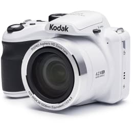 Bridge PixPro AZ421 - Blanc + Kodak PixPro Aspheric HD Zoom Lens 42x Wide 24-1008mm f/3.0-6.8 f/3.0-6.8