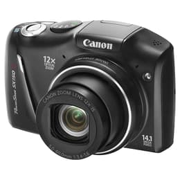 Compact PowerShot SX150 IS - Noir + Canon Zoom Lens 12X IS 28–336mm f/3.4–5.6 f/3.4–5.6