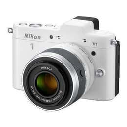 Hybride 1 V1 - Blanc + Nikon Hybride - Nikon 1 V1 Blanc + Nikkor 1 10-30mm f/3.8-5.6