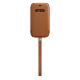 Coque Apple iPhone 12 / iPhone 12 Pro - Magsafe - Cuir Marron