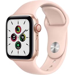 Apple Watch (Series SE) 2020 GPS + Cellular 40 mm - Aluminium Or - Sport Rose des sables