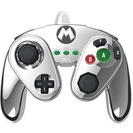 Manette Wii U Pdp Fight Pad Metal Mario