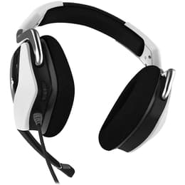 Casque réducteur de bruit gaming filaire avec micro Corsair Void RGB Elite USB - Blanc