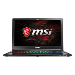 MSI GS63 7RD-096XES Stealth 15" Core i7 2.8 GHz - SSD 256 Go + HDD 1 To - 16 Go - NVIDIA GeForce GTX 1050 QWERTY - Espagnol