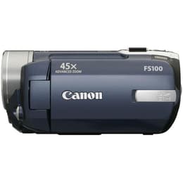 Caméra Canon FS100 USB 2.0 Hi Speed - Bleu/Argent
