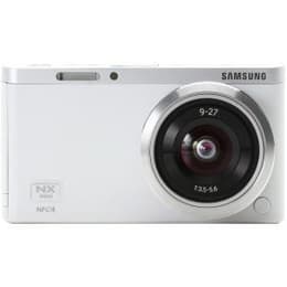 Compact NX-mini - Blanc + Nikon Samsung Zoom Lens 9-27 mm f/3.5-5.6 OIS f/3.5-5.6