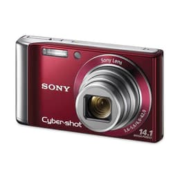 Compact Sony DSC-W370 - Rouge + Objectif Sony Lens 34–238 mm f/3.6–5.6