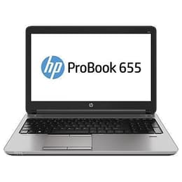 HP ProBook 655 G1 15" A10 2.5 GHz - HDD 500 Go - 8 Go AZERTY - Français