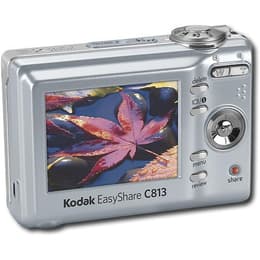 Compact - Kodak EasyShare C813 Gris Kodak AF 3X Optical Aspheric Lens 36–108mm f/3.1 5.6
